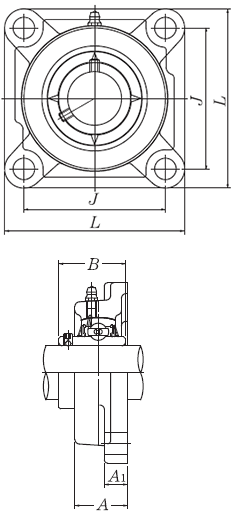 Bore Type Dimensional Diagram